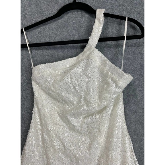 Revolve Superdown Dress Women Small White Sequin Embellished cicely mini dress - Picture 5 of 12